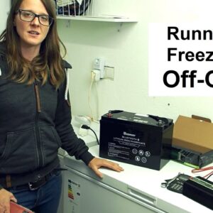 How to run freezers off an inverter!