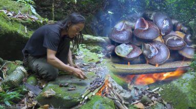 JUNGLE MAN eats things that not everyone dares to eat - Survival Challenge