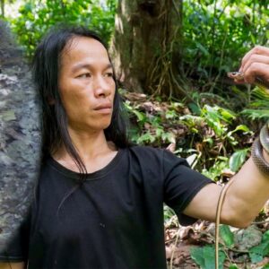Primitive Technology - JUNGLE MAN and the delicious grilled snake