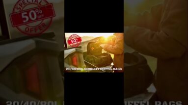 50% OFF ALL Duffel Bag Options!