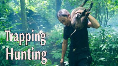 FULL VIDEO: Trapping, Hunting - Mouse, Fish, Frog, Boar - Sumatra's Instincts