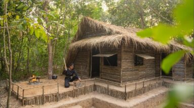 Girl Build My Own House in the Wood by Ancient Skills