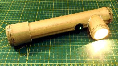 Making a Bamboo Torch Military Style