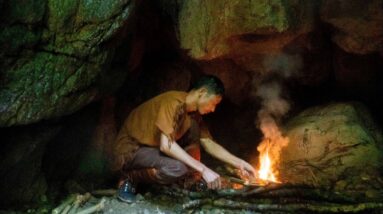 The last aboriginal of the tribe to take part in the survival challenge, Survival Challenge, ep 1