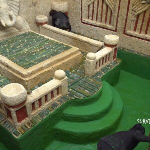Build an Elephant House Underground Swimming Pool Temple