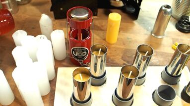 DIY Candles for UCO Candle Lantern!