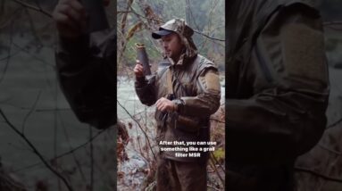 60-Second Survival Tip: 💧 Filtration #letsgocamping