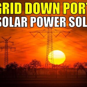 ⚡️ Grid Down Urban Survival: Harness The Power of The Sun 🌞