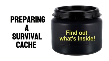 What is inside a Survival Cache?