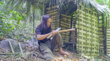 Solo Survival - No Fire, No Food, No Water, Fighting The Harsh Weather, facing Survival #1