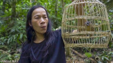 Solo Survival - No Fire, No Food, No Water, Fighting The Harsh Weather, facing Survival #3