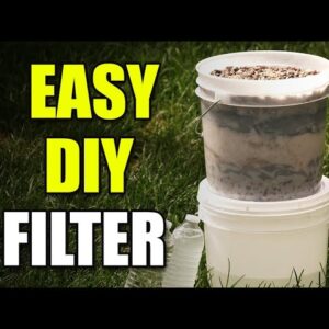How to Make a Water Filter With Available Items (Enhanced Microbial Removal) - DIY