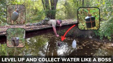 Corporals Corner Mid-Week Video #21 How To Collect Water Like a Boss