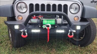 EYOUHZ Jeep Wrangler Rubicon JK Winch Bumper