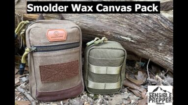 Smolder Wax Canvas EDC Pouch : My Favorite