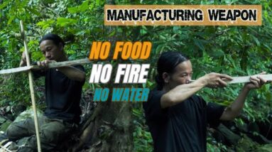 Solo Survival - No Fire, No Food, No Water, Fighting The Harsh Weather, facing Survival #34