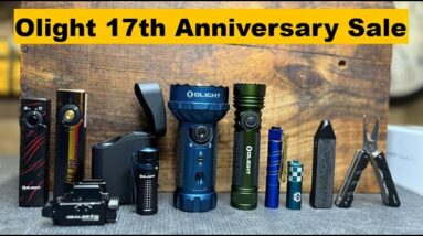Olight 17th Anniversary Sale : April 14th-17th