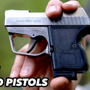 15 BEST MICRO COMPACT PISTOLS FOR POCKET CARRY!