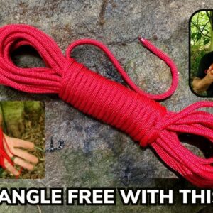 Keep Your Cordage Tangle Free with This Simple Survival Hack