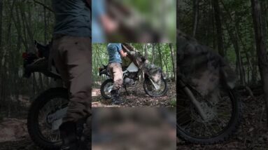 Conceal your Bike with a Poncho! Stealth Camping @SurvivalDispatchNews is our new channel!