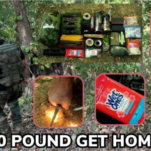 Building The ULTIMATE 20 Pound Get Home Bag. Carry These Items and Live