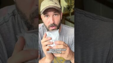 SMALLEST Waterproof Shelter for Saving Space 🌧️SDN is on RUMBLE link in description