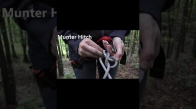 Munter Hitch for Abseiling