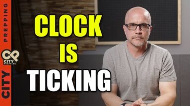 We’re ￼Running Out Of Time…