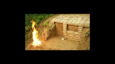 Man Escapes Society and Builds a Bunker in the Woods