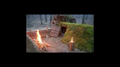 Man Refuses to Pay a Mortgage Then Builds a Clay Hut in the Forest