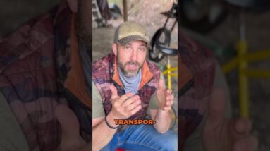 An old bike can be huge in a disaster! #survivalgear