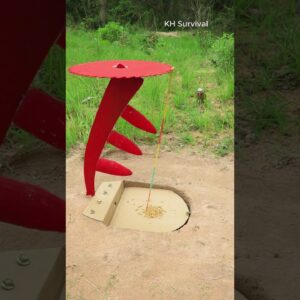 Survival Skills: SMART ideas and USEFUL with PARROT trap #parrot #parrottrap #outdoors #ideas