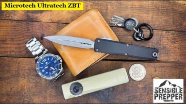 Microtech Ultratech ZBT OTF Knife Zero Blade Play