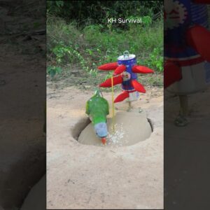 Survival Skills: EASY diy parrot trap #parrot #parrottrap #outdoors #trap