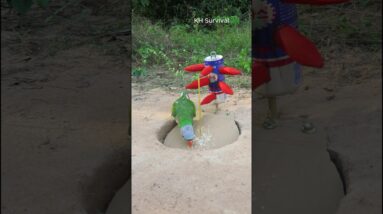 Survival Skills: EASY diy parrot trap #parrot #parrottrap #outdoors #trap