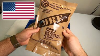 2020 U.S. MRE - Chicken, Egg Noodles and Vegetables in Sauce