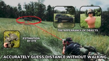 Solo Overnight Using Estimation by Eye and the Appearance of Objects to Accurately Guess Distances