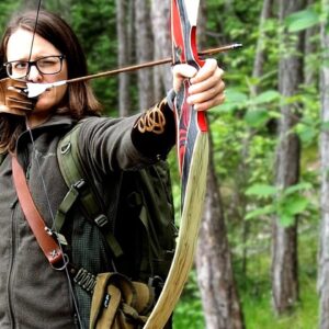 New Recurve Bow for Instinctive Archery (White Feather - Accipiter)