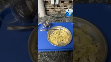 Tasty breakfast 😋 #food #rations #breakfast #dog