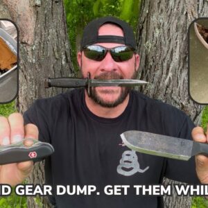 My Top Knives of 2025 Part 2, Surplus Gear Dump, Updates and Stage 4 Cancer