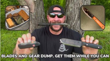 My Top Knives of 2025 Part 2, Surplus Gear Dump, Updates and Stage 4 Cancer