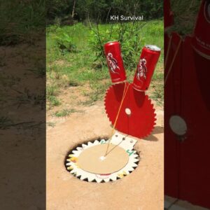 Survival Skills: SMART ideas and USEFUL #birds #outdoors #parrottrap