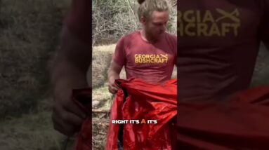 ⛺Testing a Mylar Tube Tent