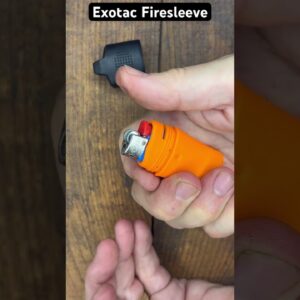 Exotac Firesleeve Mini for the Mini Bic Lighter!