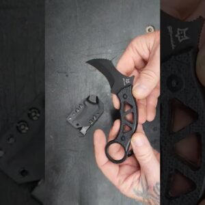 Fox Knives Tribal Fixed Blade Karambit Knife Designed By Doug Marcaida