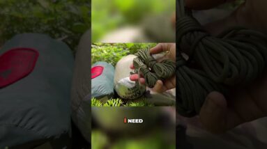 My Cheap Hammock Setup⛺Compact, Lightweight Camping