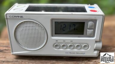 Emergency Radio is a Must! CC Radio Solar Review