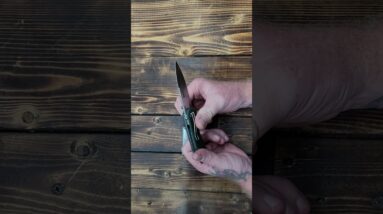 Razor-Knife FLISSA Folding Utility Knife, 3-in-1 EDC Knife G10 Handle, Belt Clip 16 Blades