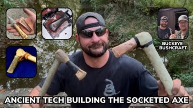 Ancient Technology Casting a Socketed Axe with Corporals Corner