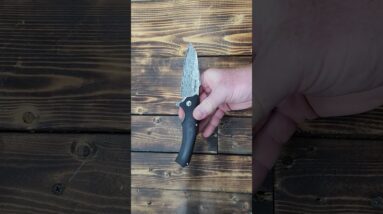 TACTICAL GEARZ Damascus Steel Pocket Knife, G10 Handle, 67 Multi Layered Damascus Steel Blade & VG10